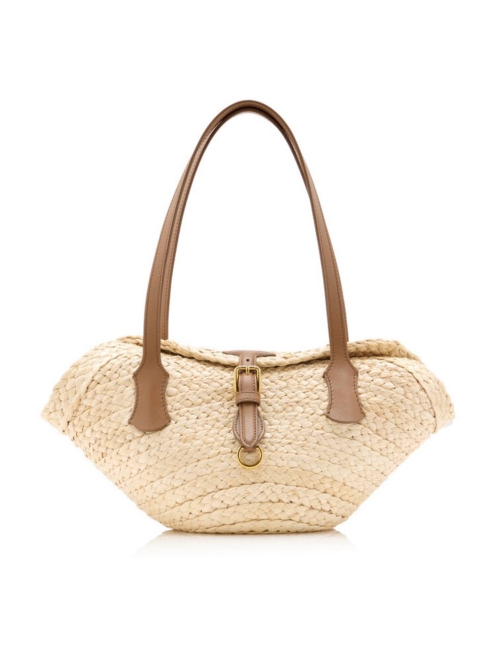 Dolce and Gabbana woven raffia shoulder  bag